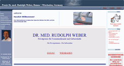 Desktop Screenshot of doctor-weber.com