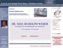 Tablet Screenshot of doctor-weber.com